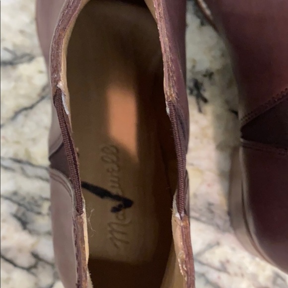 Madewell Carina leather ankle boots aa185 - Picture 4 of 4